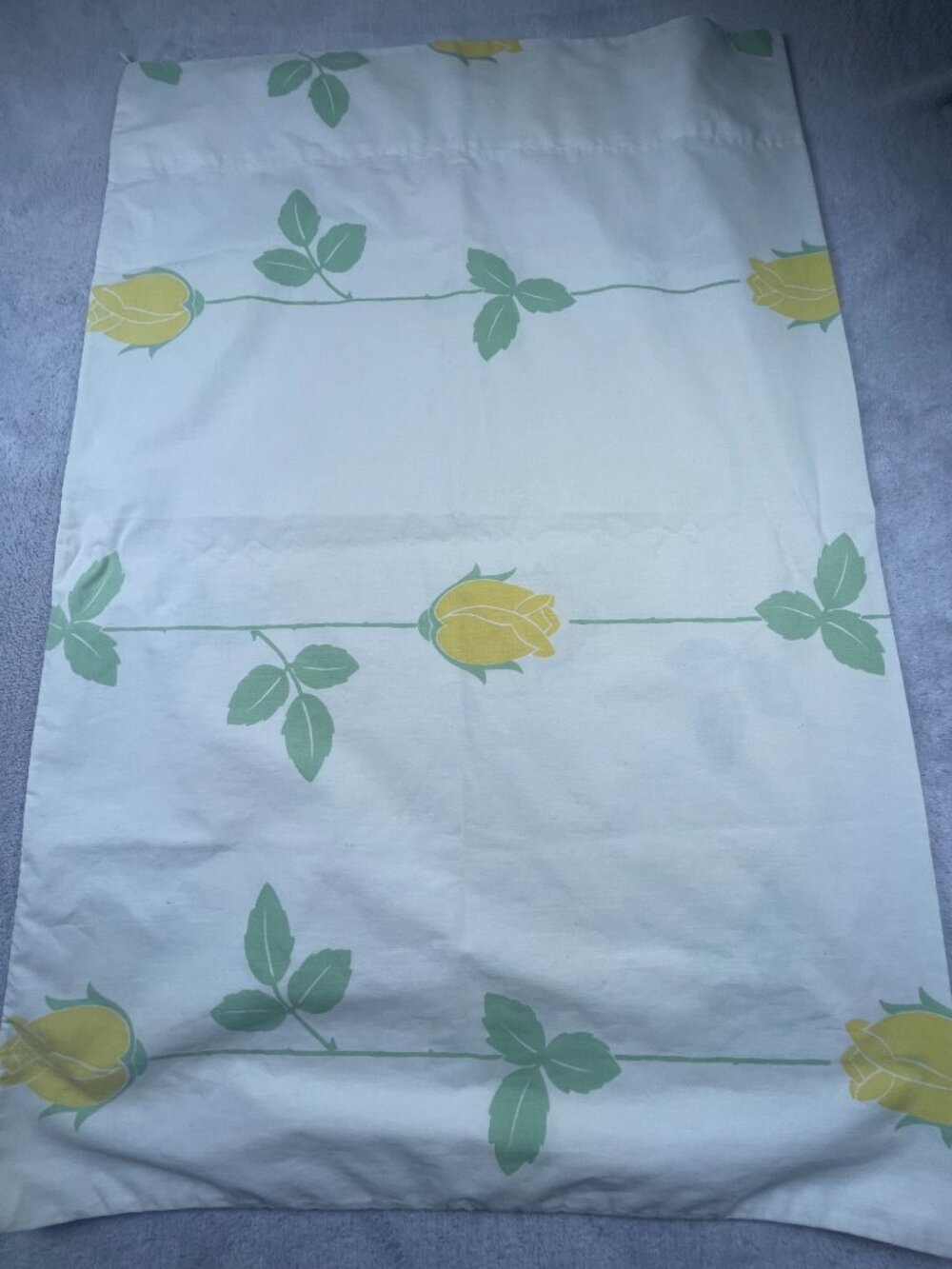 Vintage Floral Pillowcase (one only)